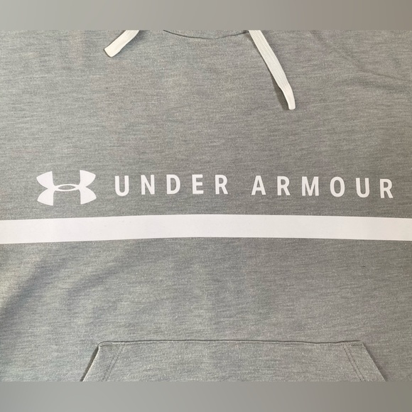 Light Grey Under Armor Sweatshirt - Picture 3 of 4